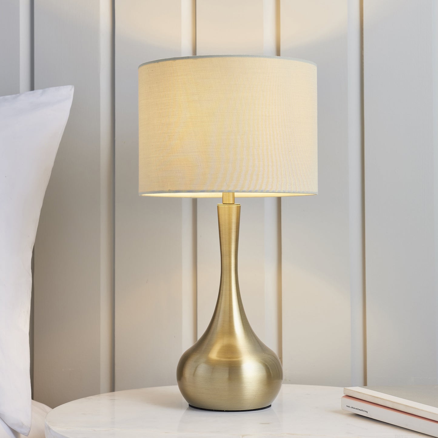 Piccadilly Table Lamp Twin Pack Brass