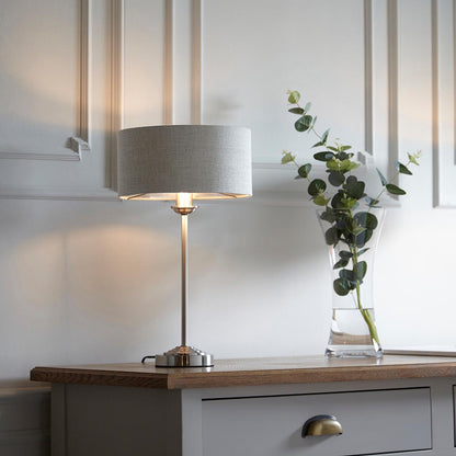 Highclere Silver Table Lamp