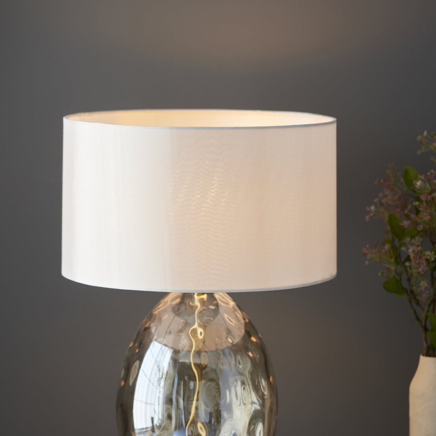 Elin Dimple Table Lamp Brushed Gold