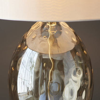 Elin Dimple Table Lamp Brushed Gold