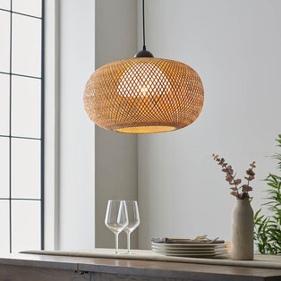 Bali Bamboo Natural Ceiling Pendant
