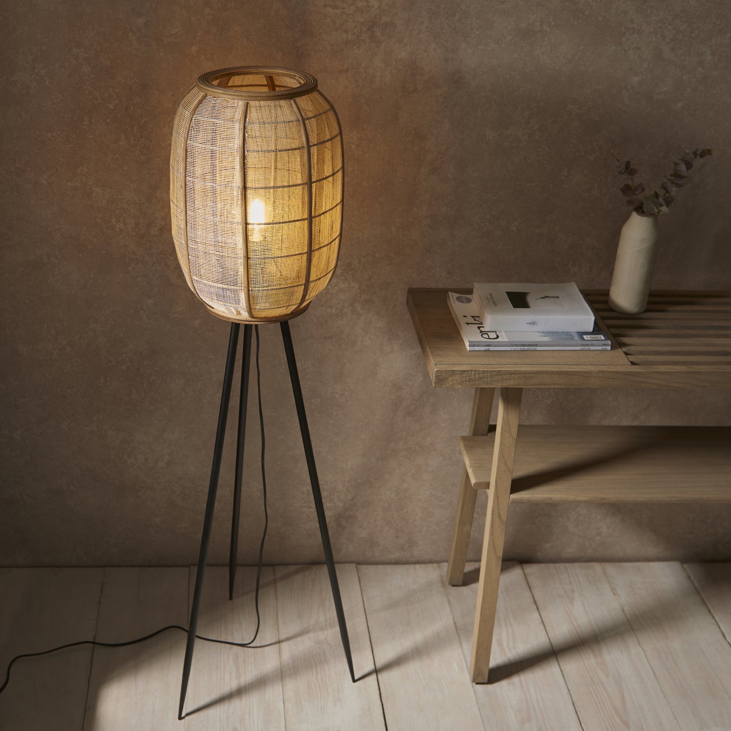 Zaire Floor Lamp Natural
