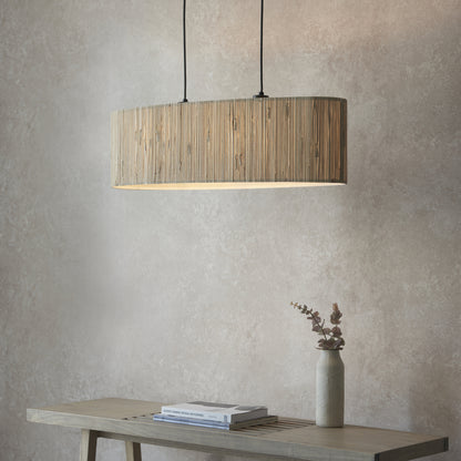 Longshore 2 Light Linear Pendant Natural