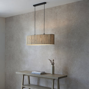 Longshore 2 Light Linear Pendant Natural