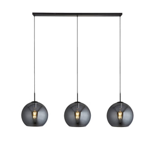 Amsterdam Black 3 Light Pendant Bar