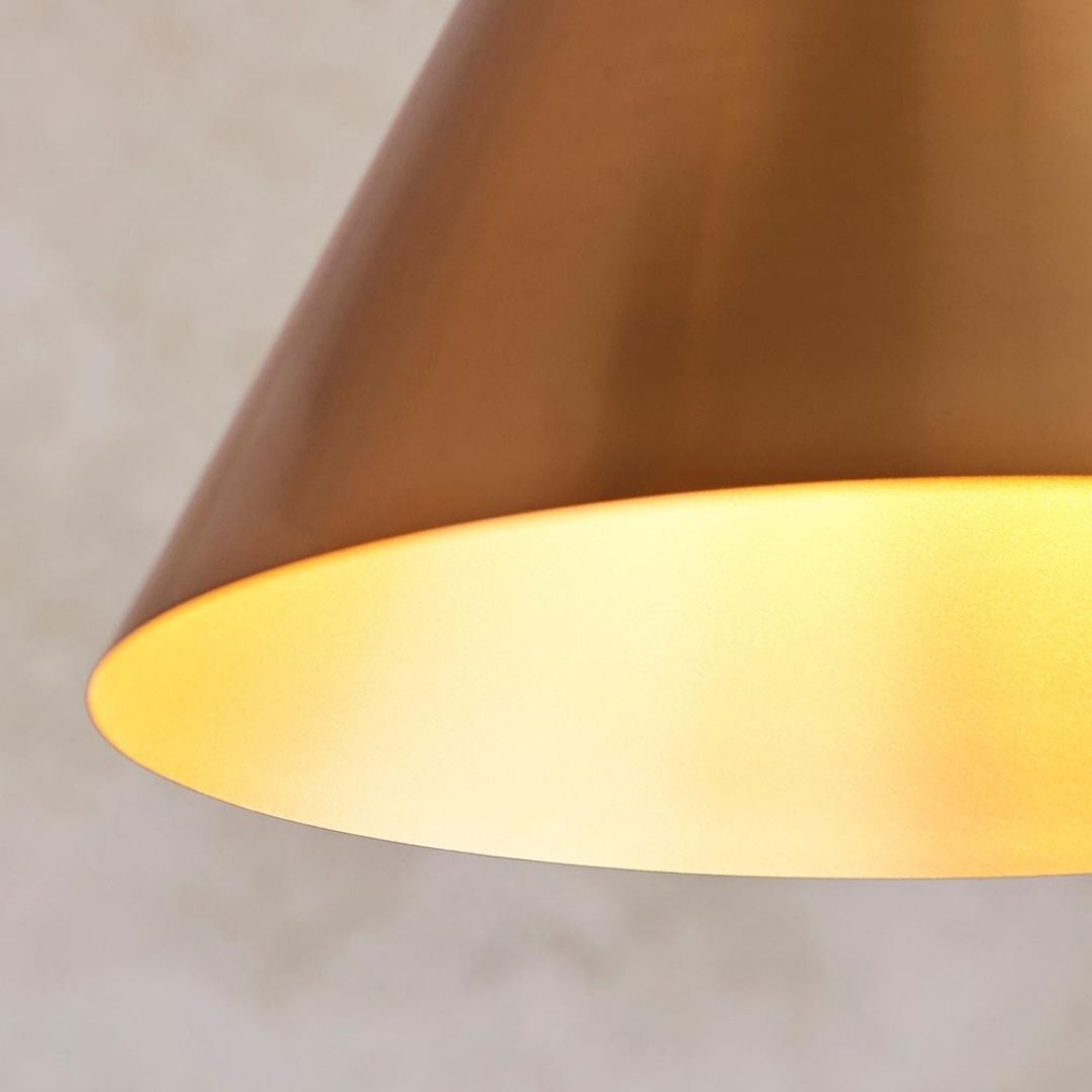 Cape Antique Brass Pendant Ceiling Light