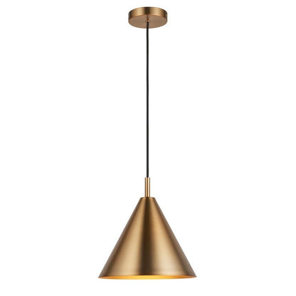 Cape Antique Brass Pendant Ceiling Light
