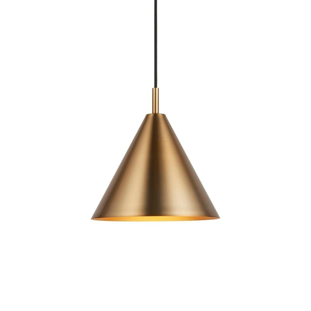 Cape Antique Brass Pendant Ceiling Light