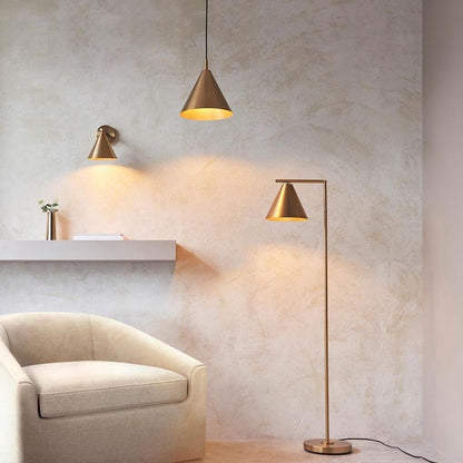 Cape Antique Brass Pendant Ceiling Light