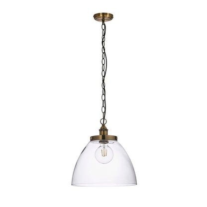 Hansen Antique Brass Grand Pendant Ceiling Light