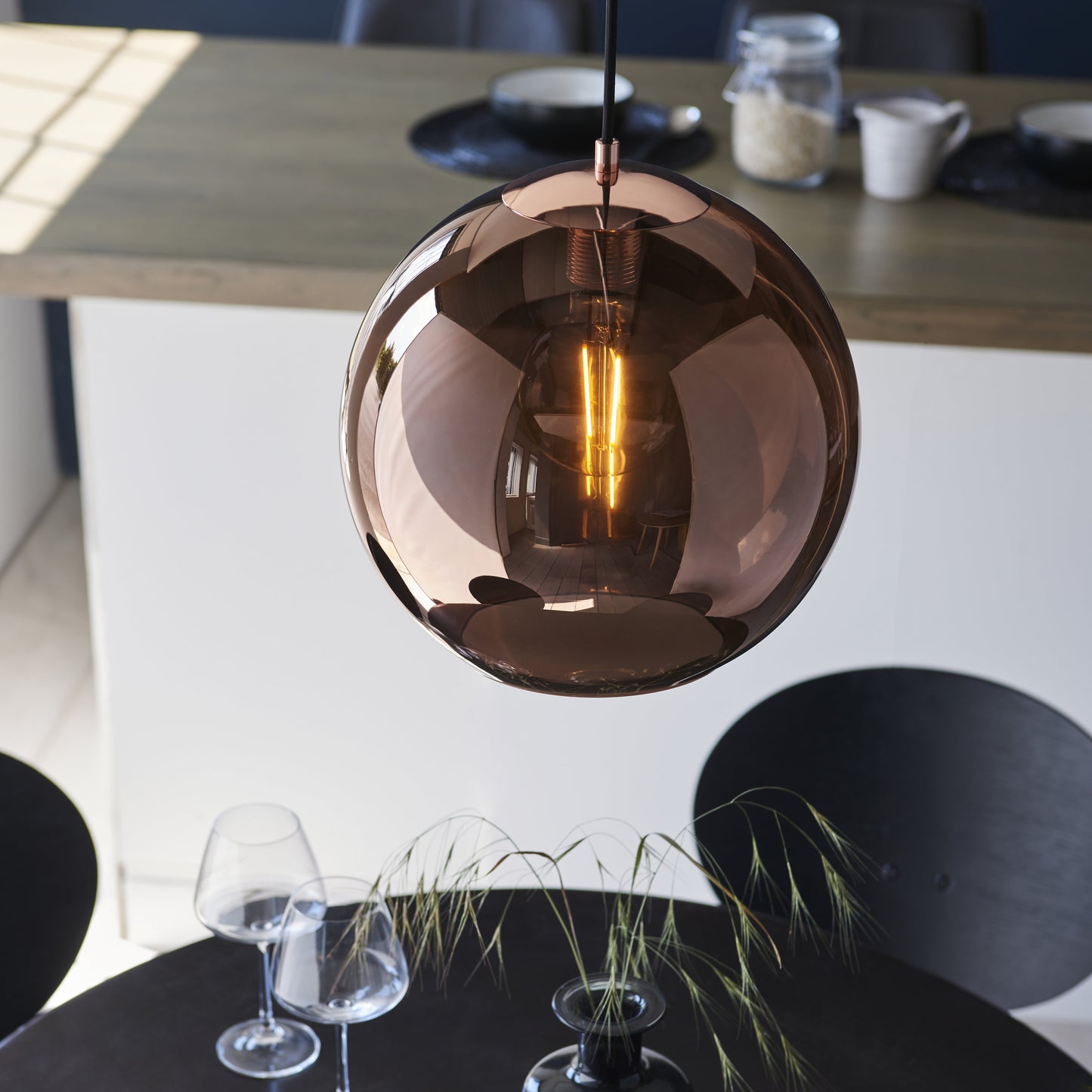 Boli Pendant Copper Black