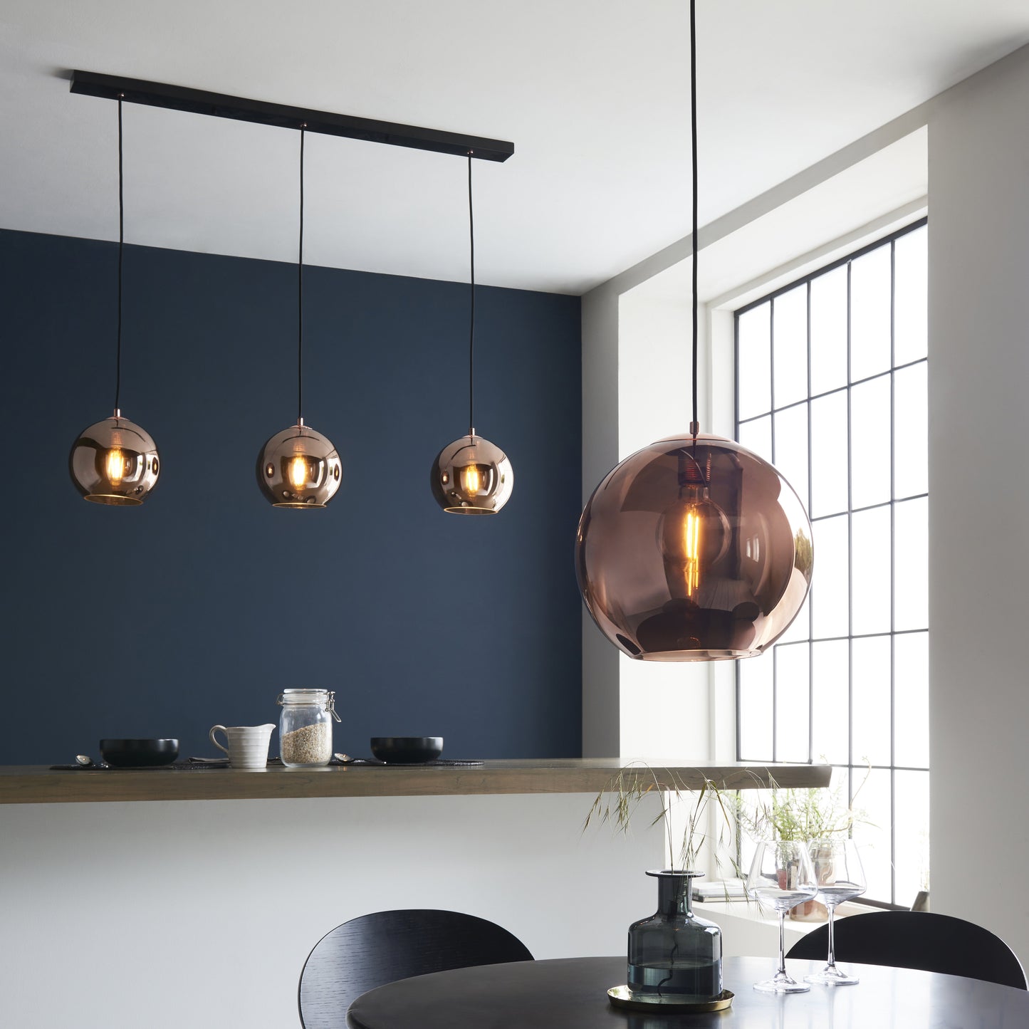 Boli Pendant Copper Black