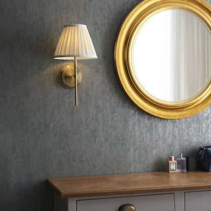 Rennes & Carla Wall Light Antique Brass