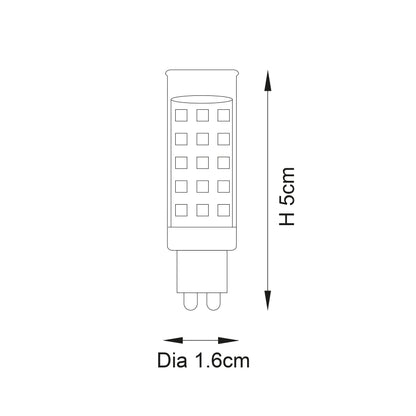 G9 3.5W LED Warm White