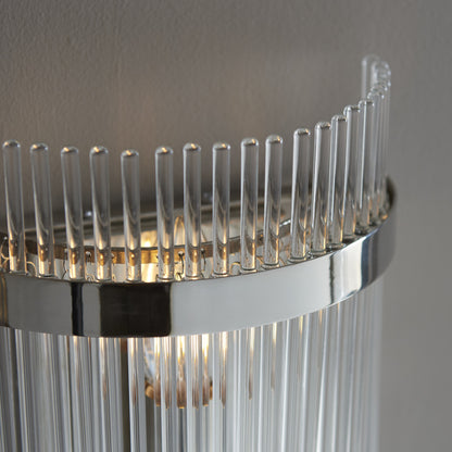 Marietta Wall Light Bright Nickel
