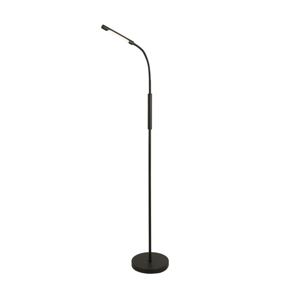 Plume Black Rechargeable LED Floor Lamp