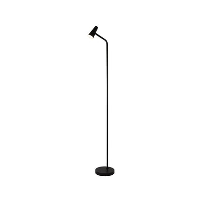 Rechargeable Black Metal LED Floor Lamp