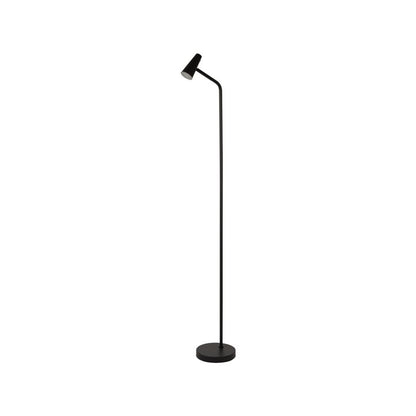 Rechargeable Black Metal LED Floor Lamp