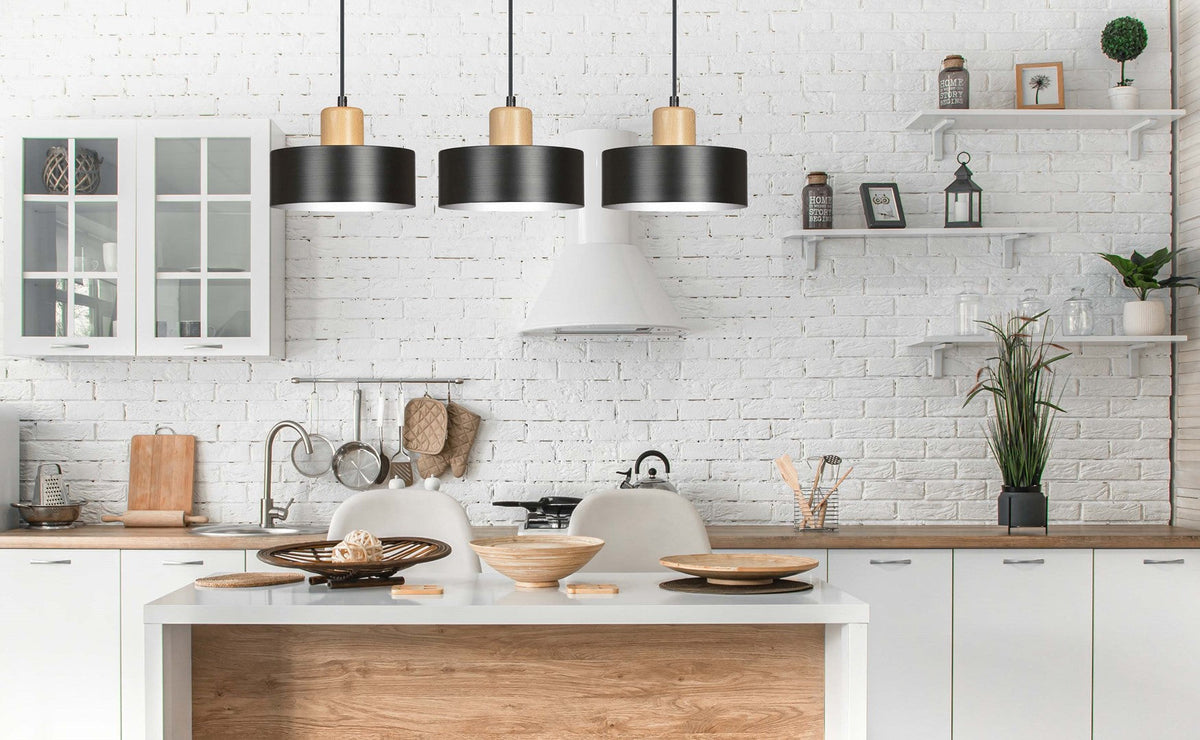 Torin 3 Light Linear Pendant Black