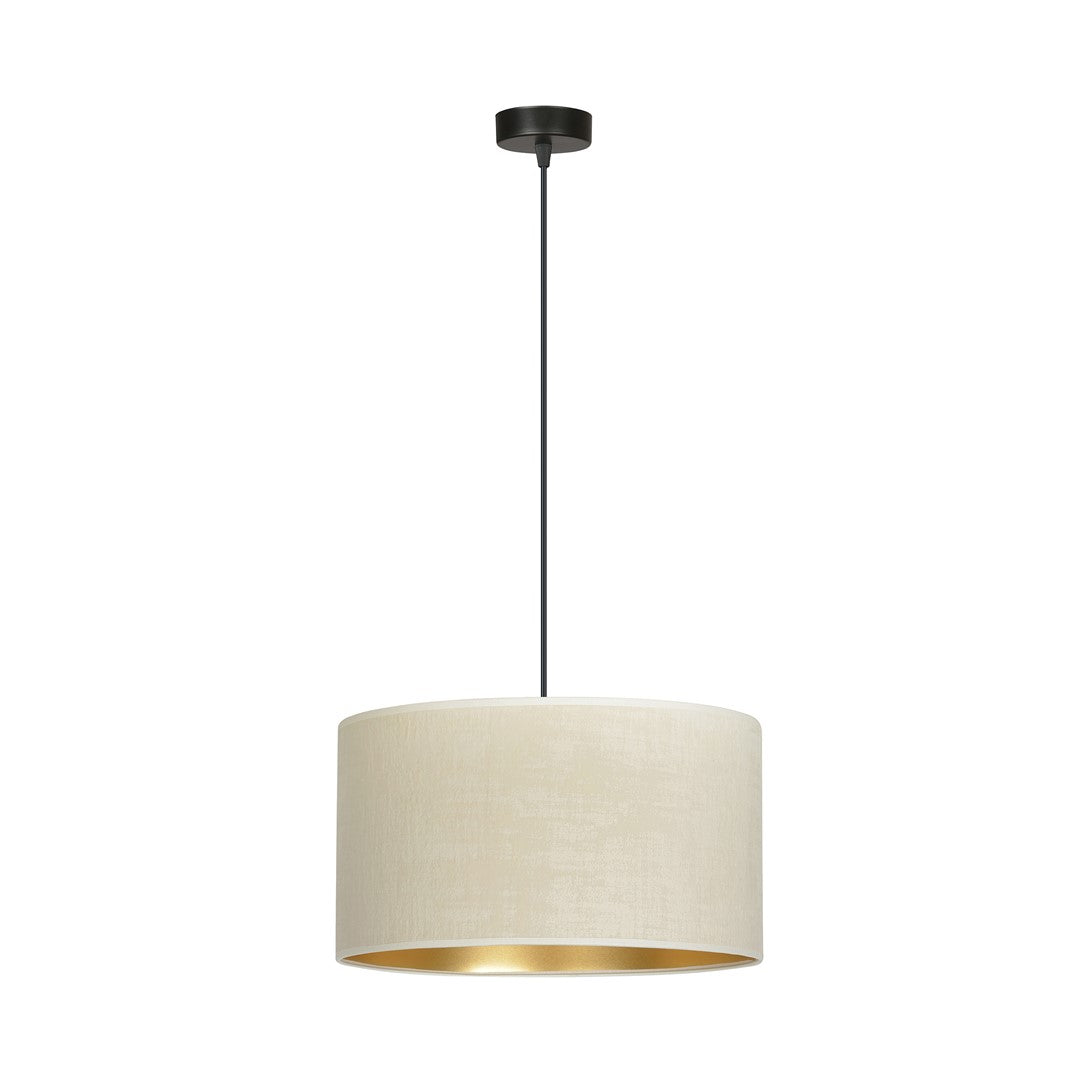 Hilde 1 Light Pendant Black & White