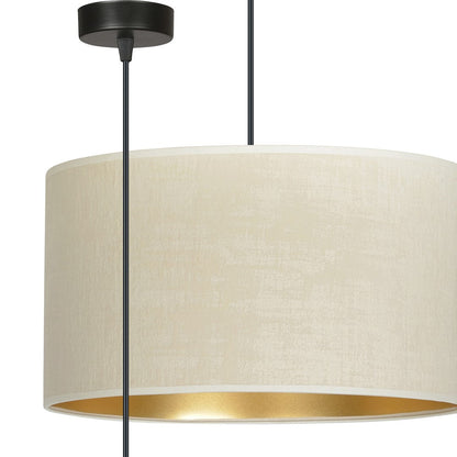 Hilde 1 Light Pendant Black & White