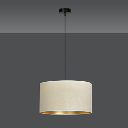 Hilde 1 Light Pendant Black & White