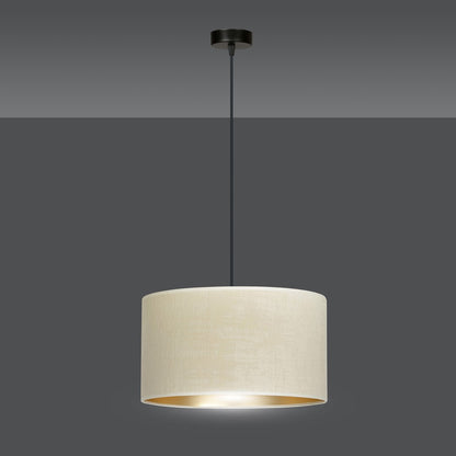 Hilde 1 Light Pendant Black & White
