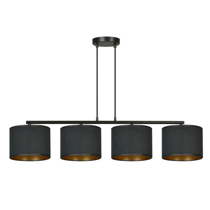 Hilde 4 Light Pendant Black