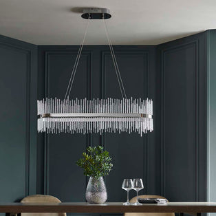 Virbrook Chrome Linear LED Pendant Ceiling Light
