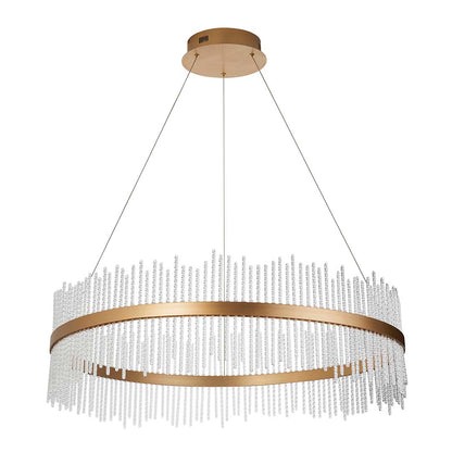 Virbrook Extra Large Gold LED Pendant Ceiling Light