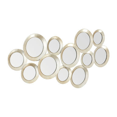 Silver Finish Wall Mirror