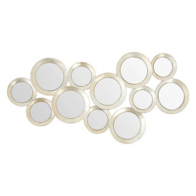 Silver Finish Wall Mirror