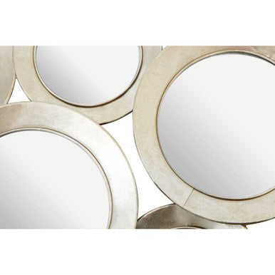 Silver Finish Wall Mirror