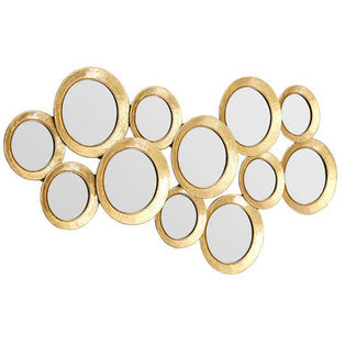 Gold Finish Wall Mirror