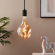 Distorted Bulb LED E27 Amber