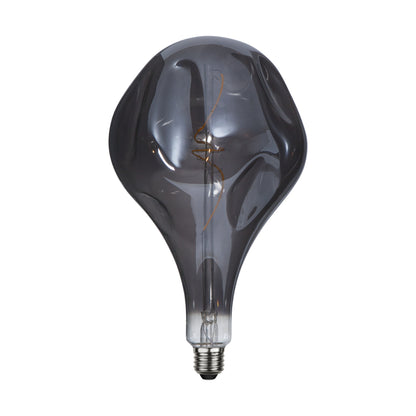 Distorted E27 LED Dimmable Warm White Black Bulb
