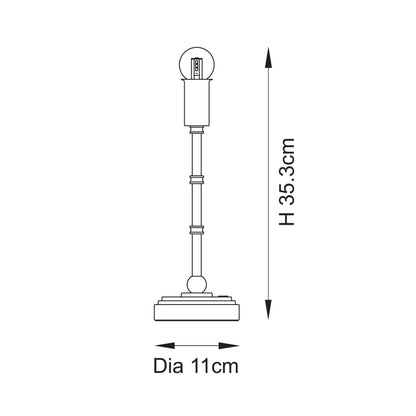 Burley Rechargeable Table Lamp Base