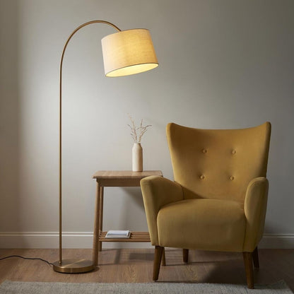 Carlson Brass Arc Floor Lamp