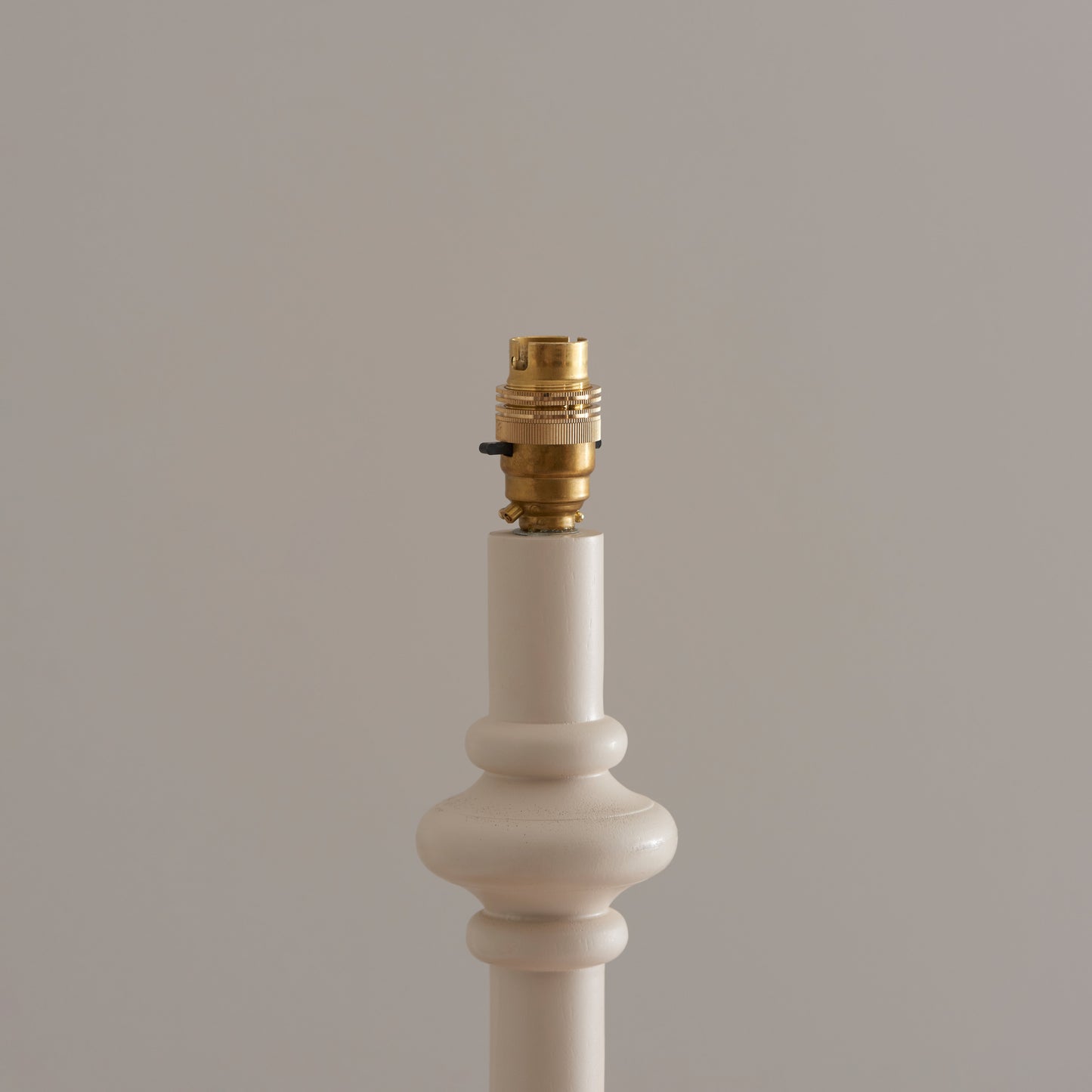 Carnaby Floor Lamp Base - Almond White