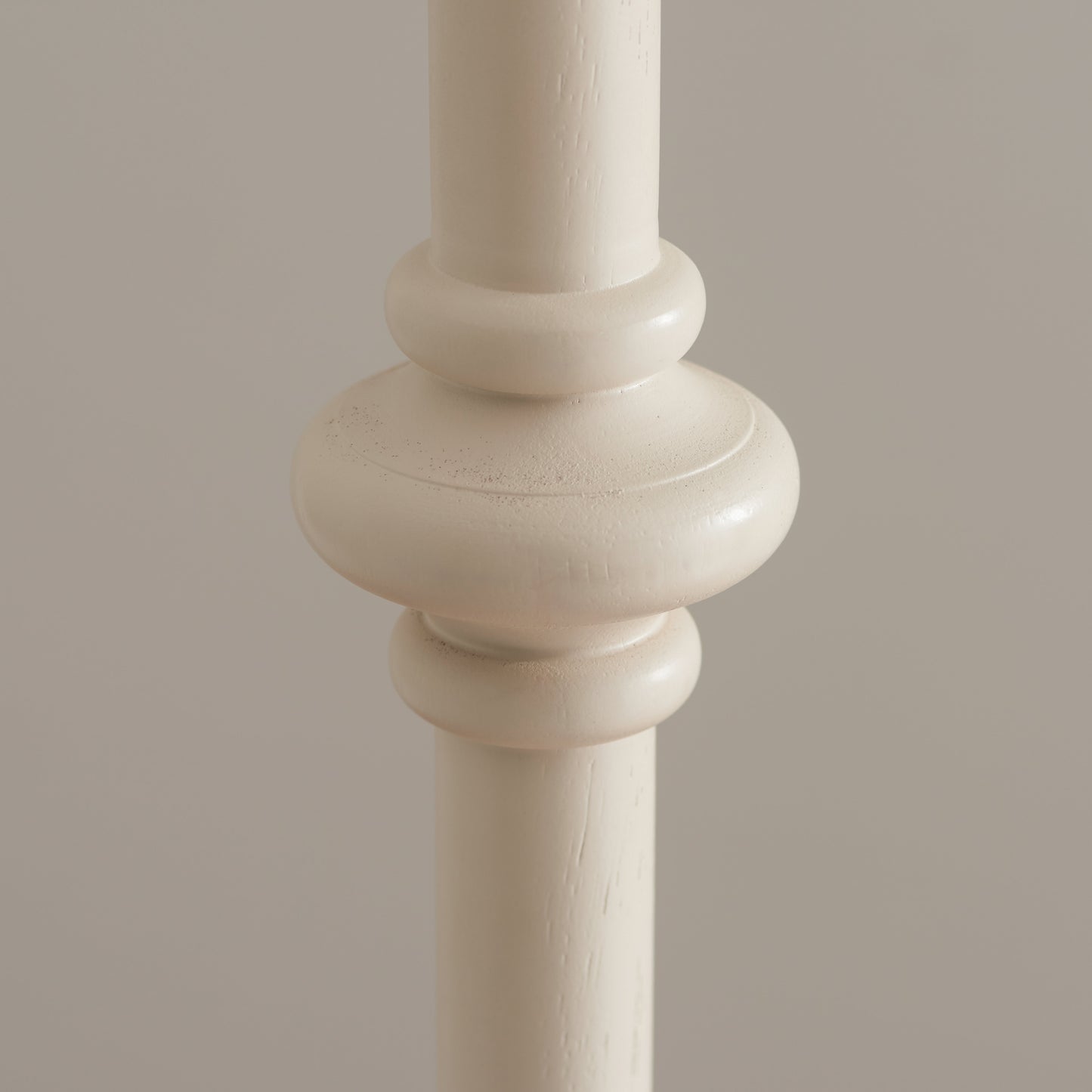 Carnaby Floor Lamp Base - Almond White