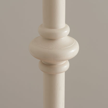 Carnaby Floor Lamp Base - Almond White
