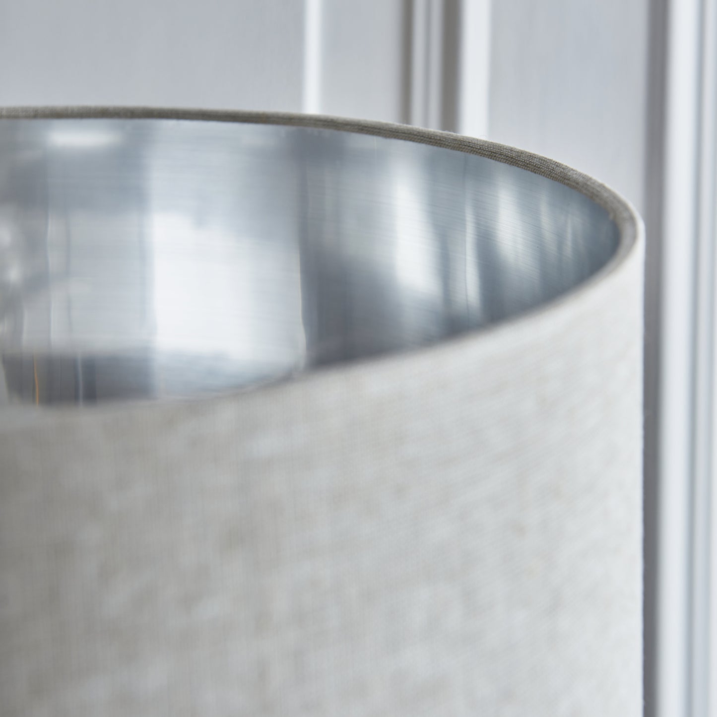 Highclere 1 Light Floor Lamp Brushed Chrome