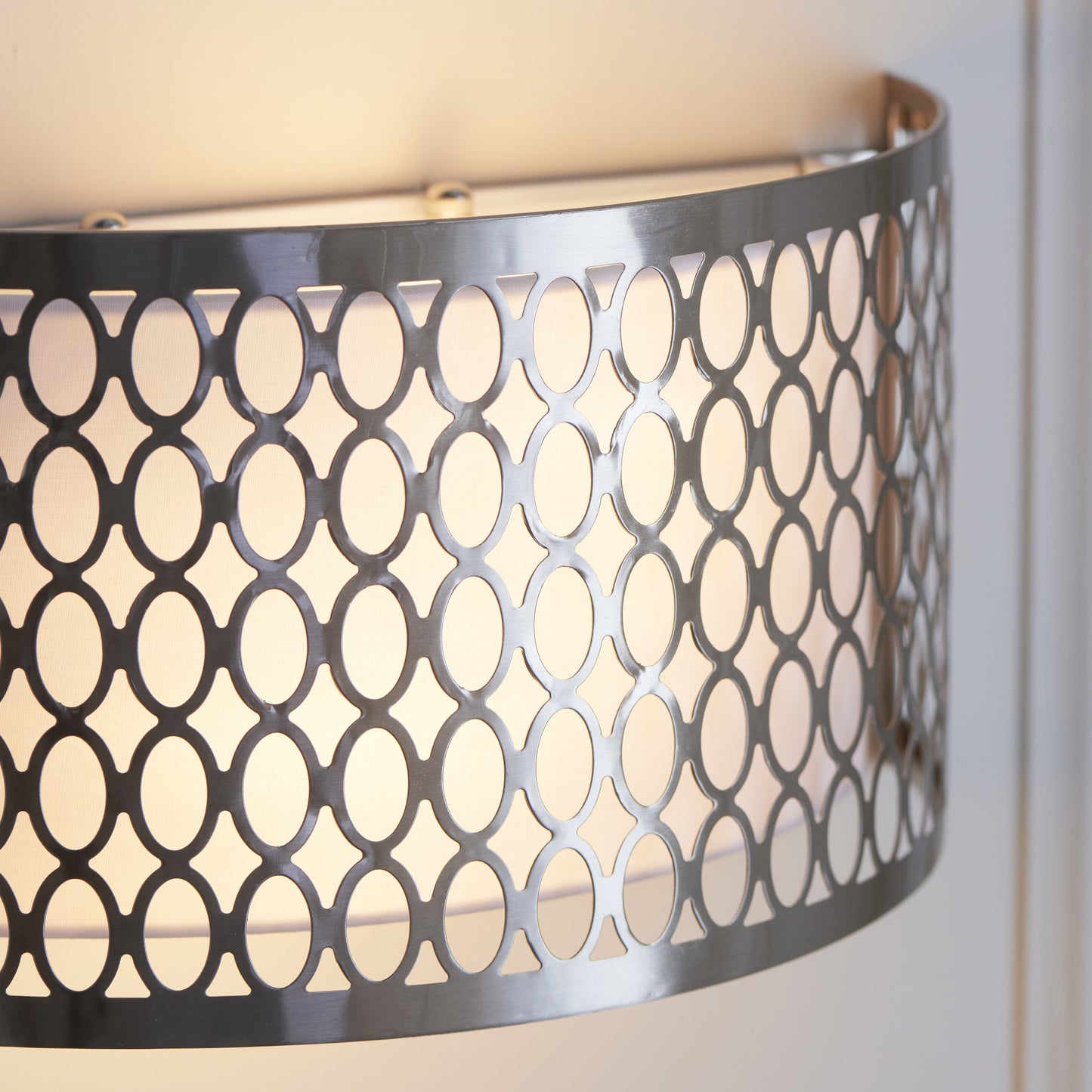 Cordero 2 Light Wall Light Satin Nickel