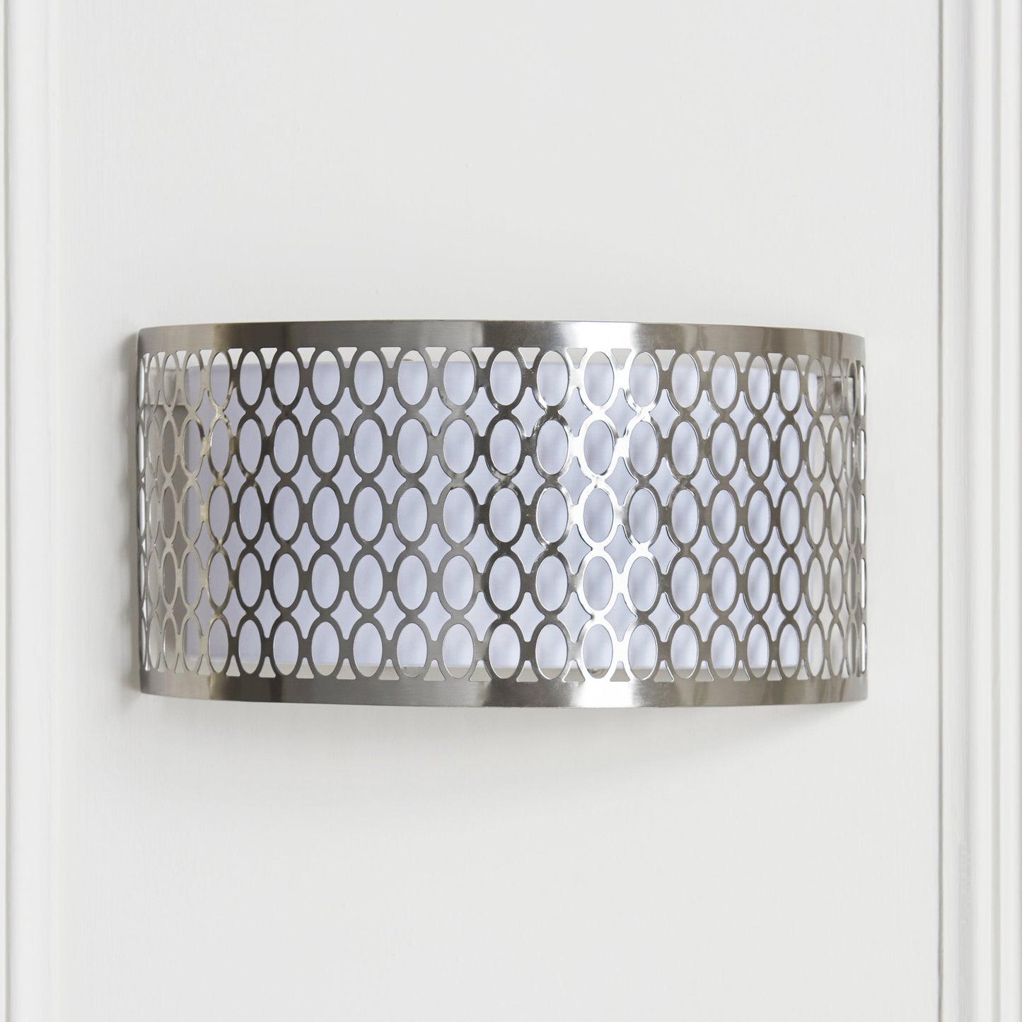 Cordero 2 Light Wall Light Satin Nickel
