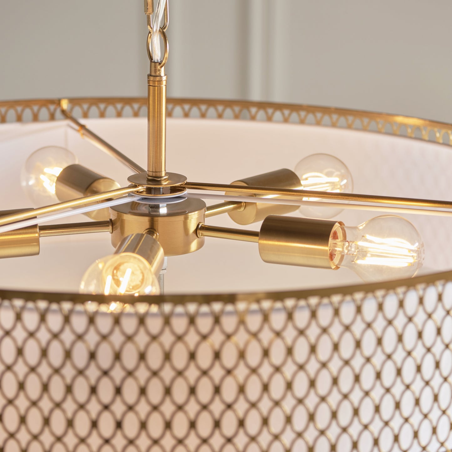 Cordero 5 Light Pendant Grand Gold