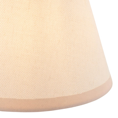 Anvil Angle Antique Brass Wall Light with Vintage White Shade