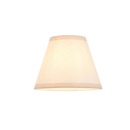 Anvil Angle Antique Brass Wall Light with Vintage White Shade