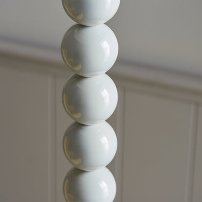 Higgledy Floor Lamp Base - Almond White
