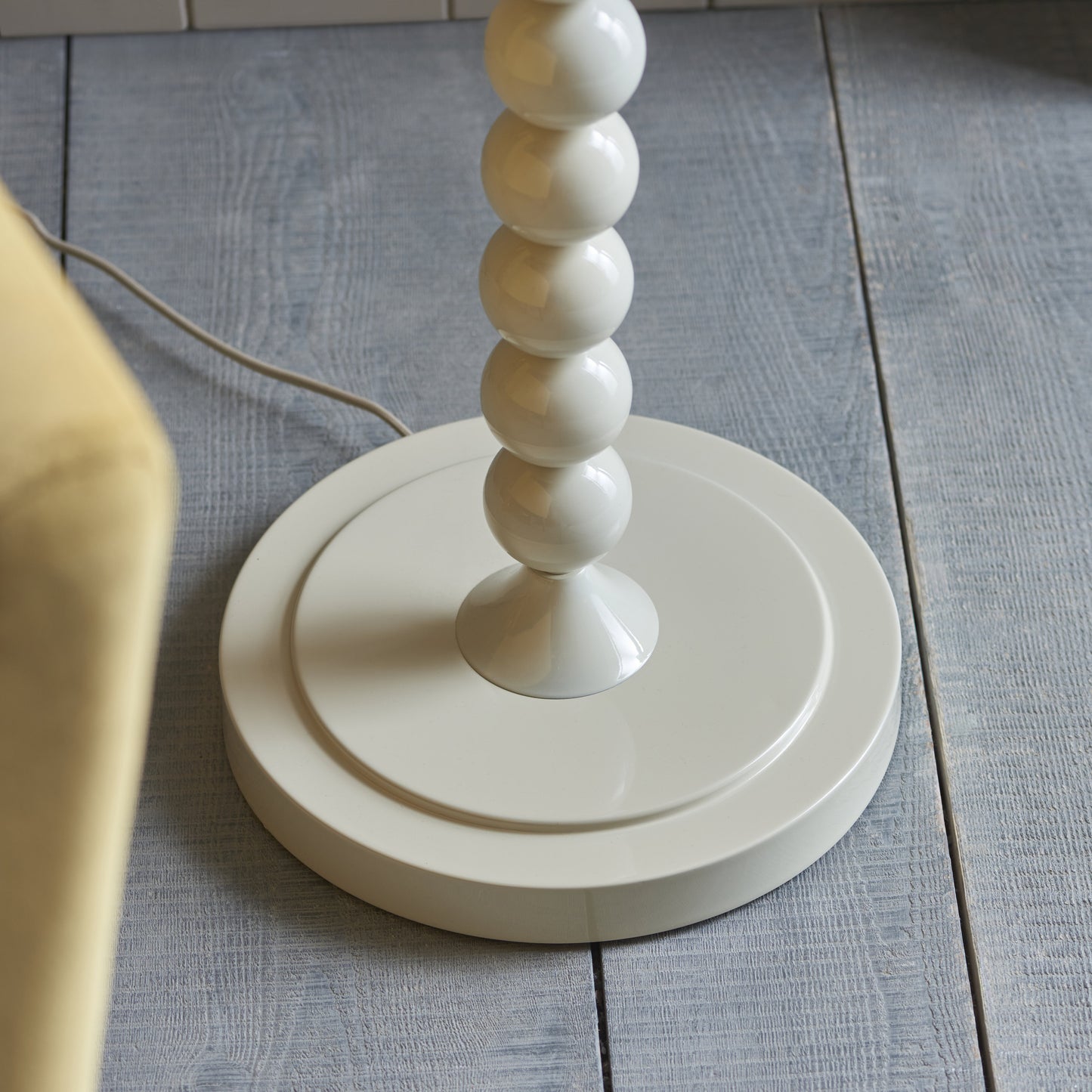 Higgledy Floor Lamp Base - Almond White