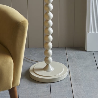 Higgledy Floor Lamp Base - Almond White